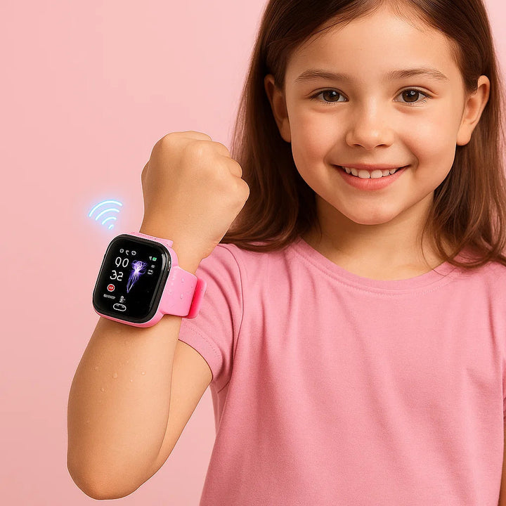 Montre GPS pour Enfants avec Caméra et Appels Vidéo 4G – Étanche et Légère 4