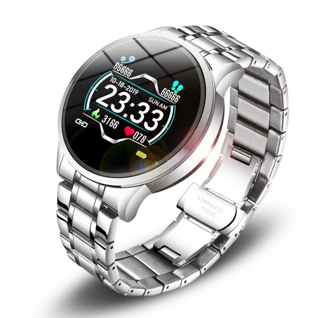 Montre Intelligente Connectée Élégante avec Suivi de Santé, Notifications et Résistance à l'Eau - Compatible Apple et Android 0