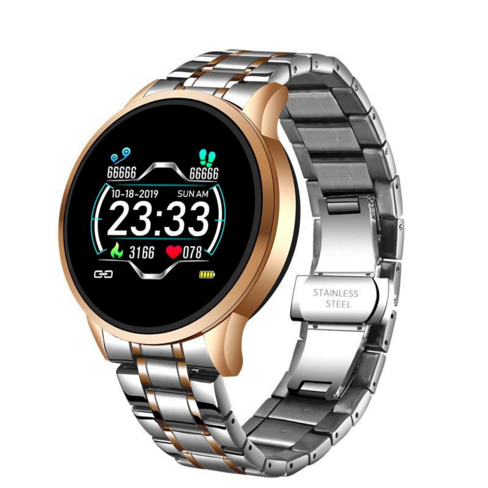 Montre Intelligente Connectée Élégante avec Suivi de Santé, Notifications et Résistance à l'Eau - Compatible Apple et Android 1