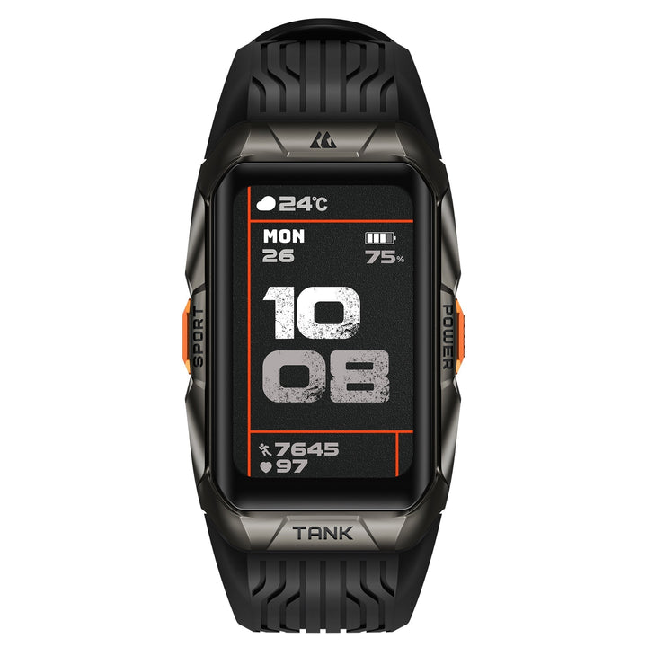Montre Intelligente Imperméable AMOLED 1,64 Pouces – Résistance Militaire, 170 Modes de Sport, Suivi Fréquence Cardiaque 4