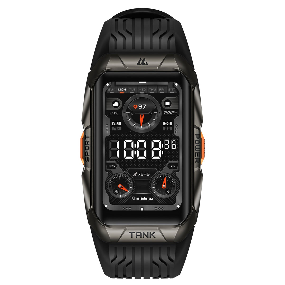 Montre Intelligente Imperméable AMOLED 1,64 Pouces – Résistance Militaire, 170 Modes de Sport, Suivi Fréquence Cardiaque 5
