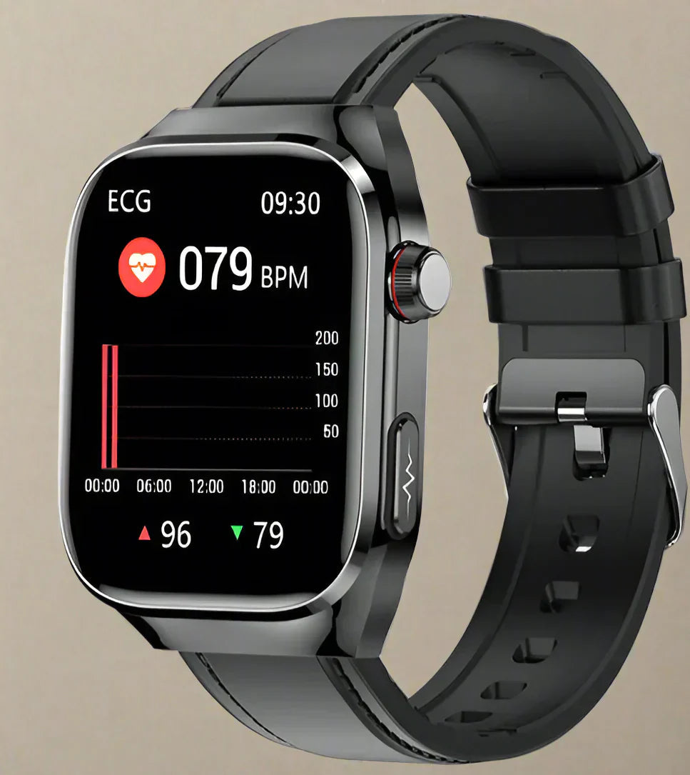 Montre Intelligente de Fitness AMOLED Étanche avec Suivi de Fréquence Cardiaque et Écran Tactile 1