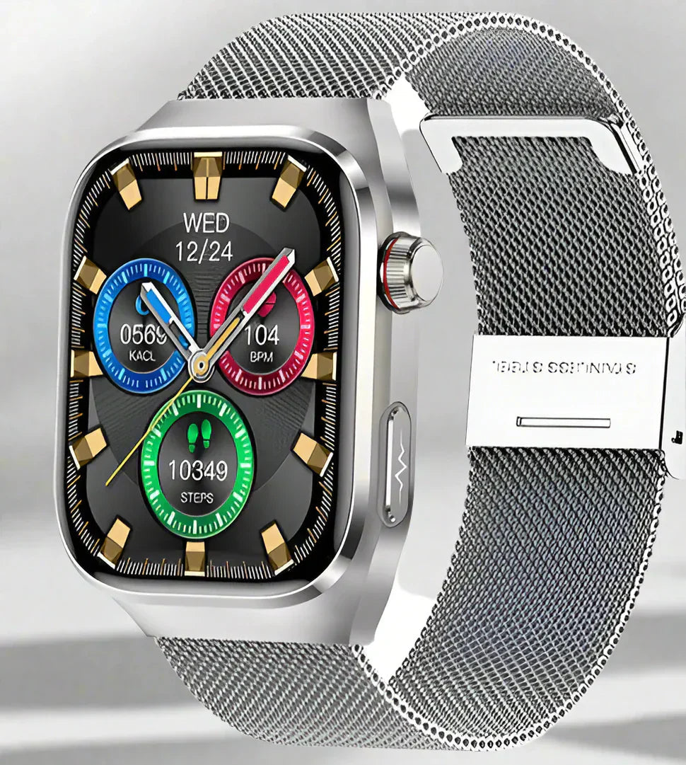Montre Intelligente de Fitness AMOLED Étanche avec Suivi de Fréquence Cardiaque et Écran Tactile 12