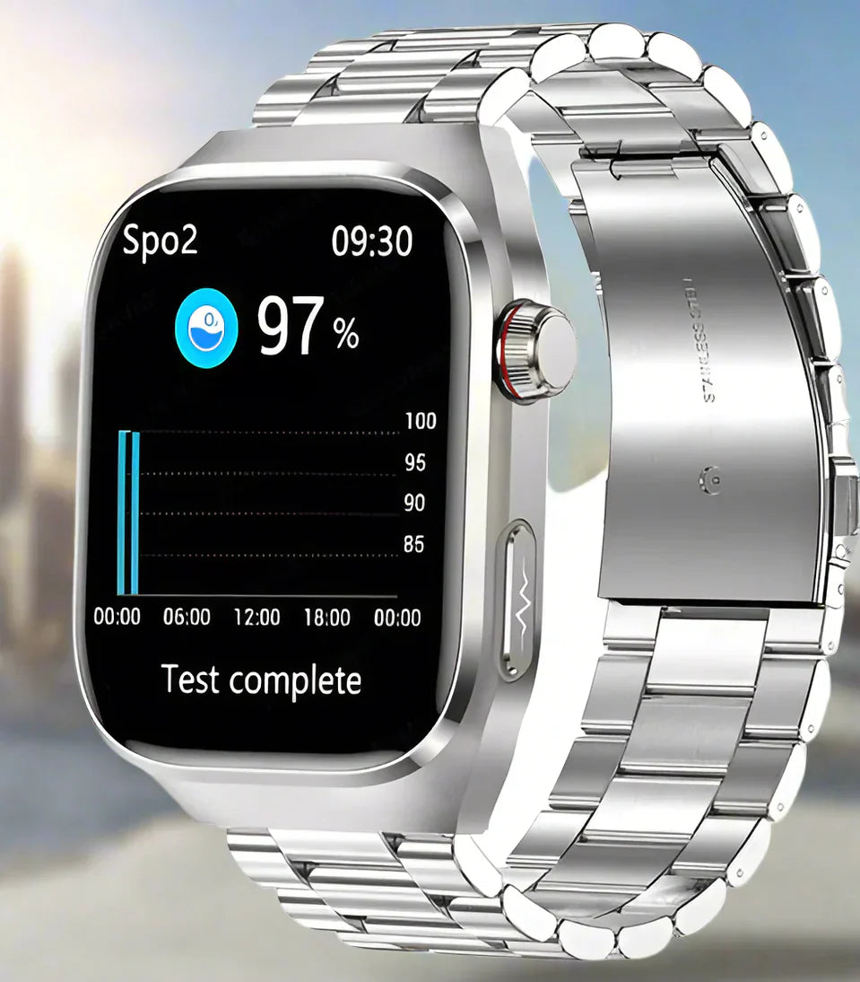 Montre Intelligente de Fitness AMOLED Étanche avec Suivi de Fréquence Cardiaque et Écran Tactile 3