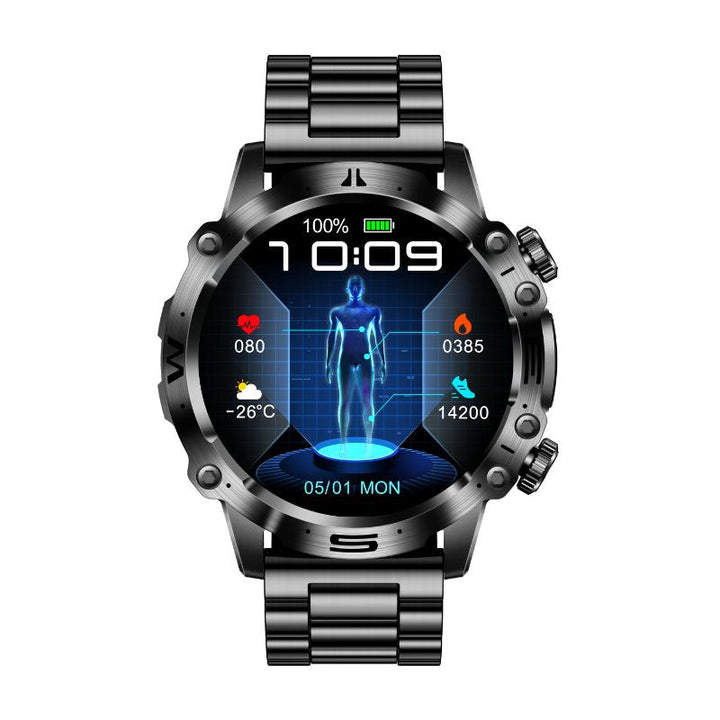 Montre Intelligente de Santé avec ECG et Suivi de Fitness – Écran AMOLED 1,43 0