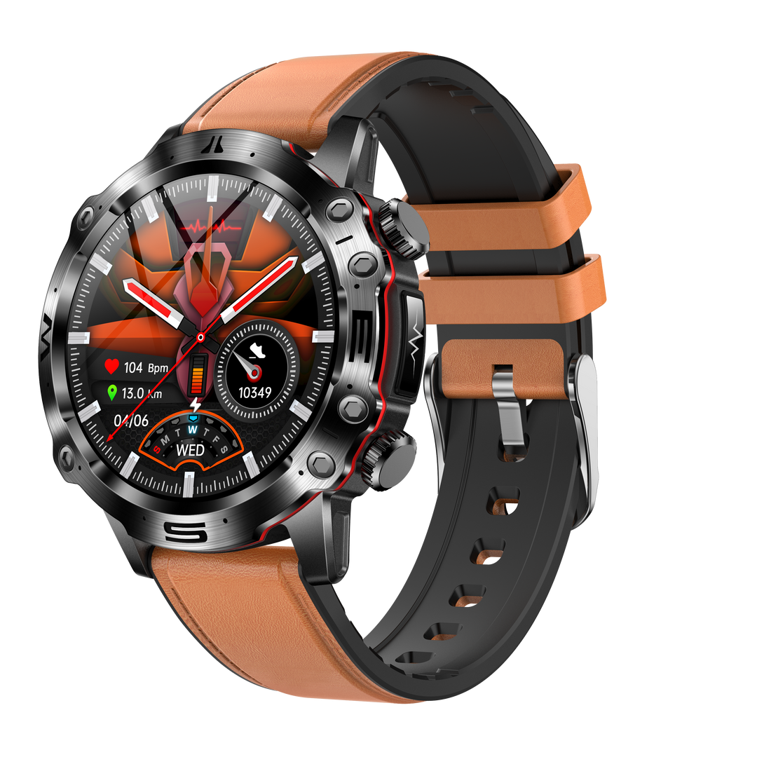 Montre Intelligente de Santé avec ECG et Suivi de Fitness – Écran AMOLED 1,43 2