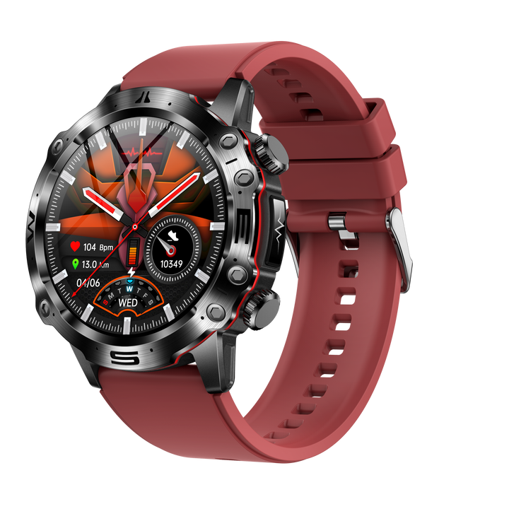 Montre Intelligente de Santé avec ECG et Suivi de Fitness – Écran AMOLED 1,43 4