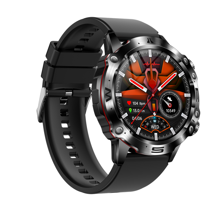 Montre Intelligente de Santé avec ECG et Suivi de Fitness – Écran AMOLED 1,43 6