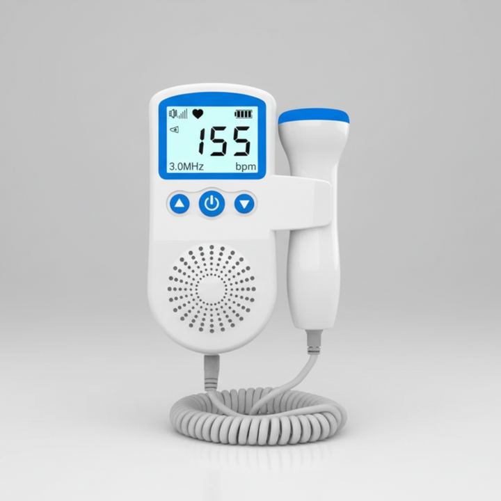 Mother's Day Gift Baby Monitor Fetal Doppler Heartbeat Detector 5
