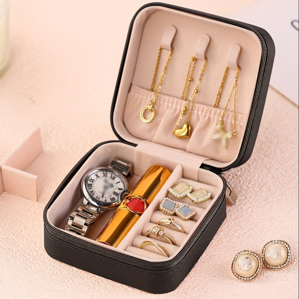 Mother's Day Gift Jewelry Box Travel Storage Organizer Minimalist 1