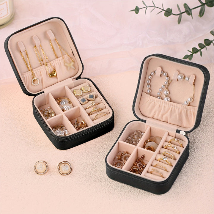 Mother's Day Gift Jewelry Box Travel Storage Organizer Minimalist 2