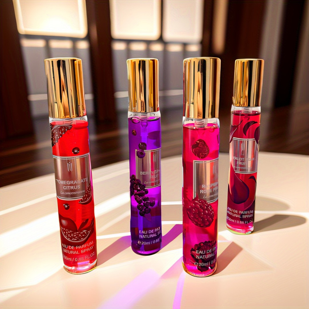 MYSTICAL Damenparfüm-Geschenkset, frisch und fruchtig, unisex, praktisches Reise-Set, langanhaltender Duft, ideal für Muttertag, Valentinstag, Geburtstagsideen, Alltagsparfüm, geeignet für Dates und Geschenke