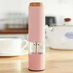 Moulin à Épices Électrique en Céramique – Moulin à Poivre et Sel Pratique avec Design Élégant pour Cuisine 1