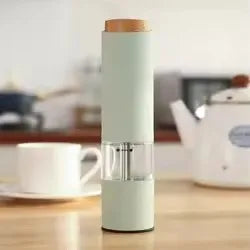 Moulin à Épices Électrique en Céramique – Moulin à Poivre et Sel Pratique avec Design Élégant pour Cuisine 2