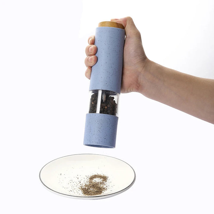 Moulin à Épices Électrique en Céramique – Moulin à Poivre et Sel Pratique avec Design Élégant pour Cuisine 5