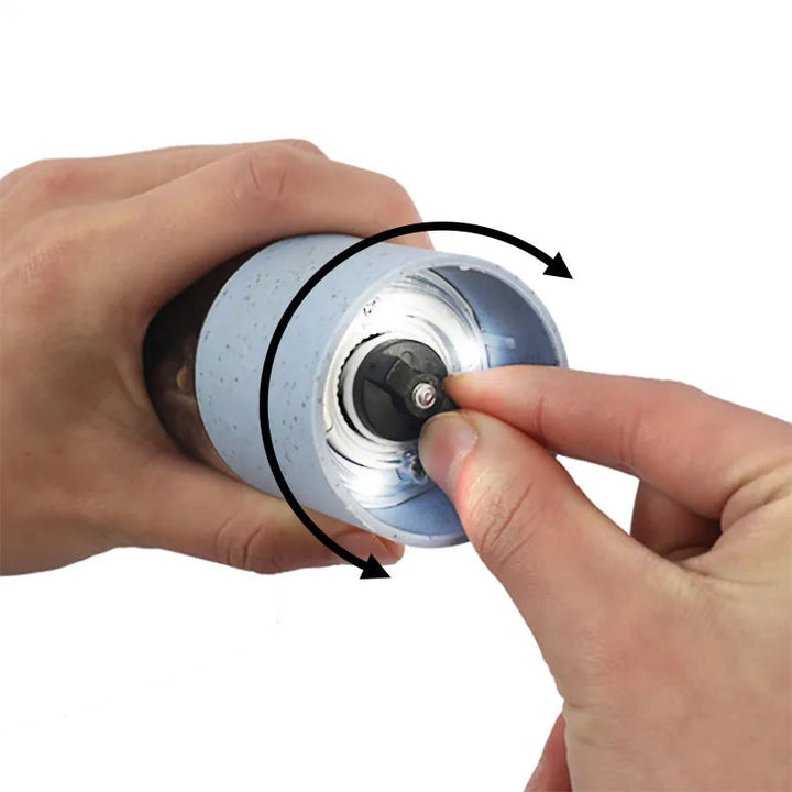 Moulin à Épices Électrique en Céramique – Moulin à Poivre et Sel Pratique avec Design Élégant pour Cuisine 6