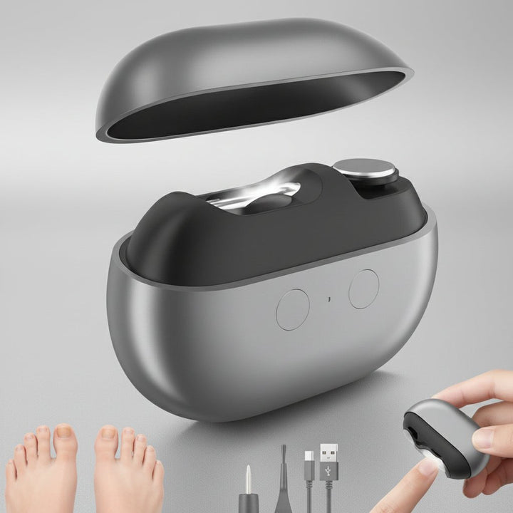 Elektrischer Nagelknipser mit LED-Zehennagelschneider