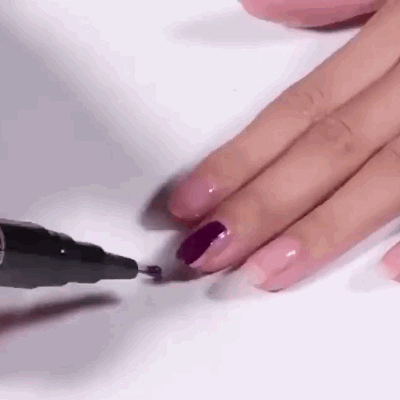 Nail Gel Pen for Precision Painting with Quick Dry Brush Tip Manicure Art