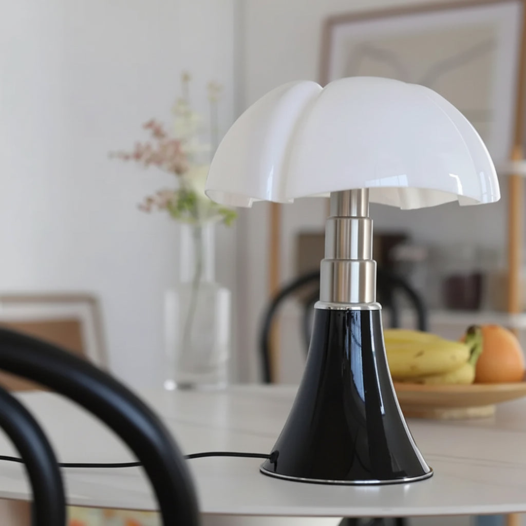 Table Lamp Flower Modern Acrylic Steel Dimmable LED Bedside Lamp