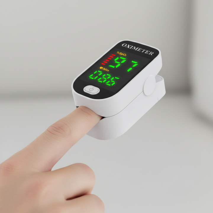 Nicht-invasives Pulsoximeter Digitaler Monitor Heimüberwachung