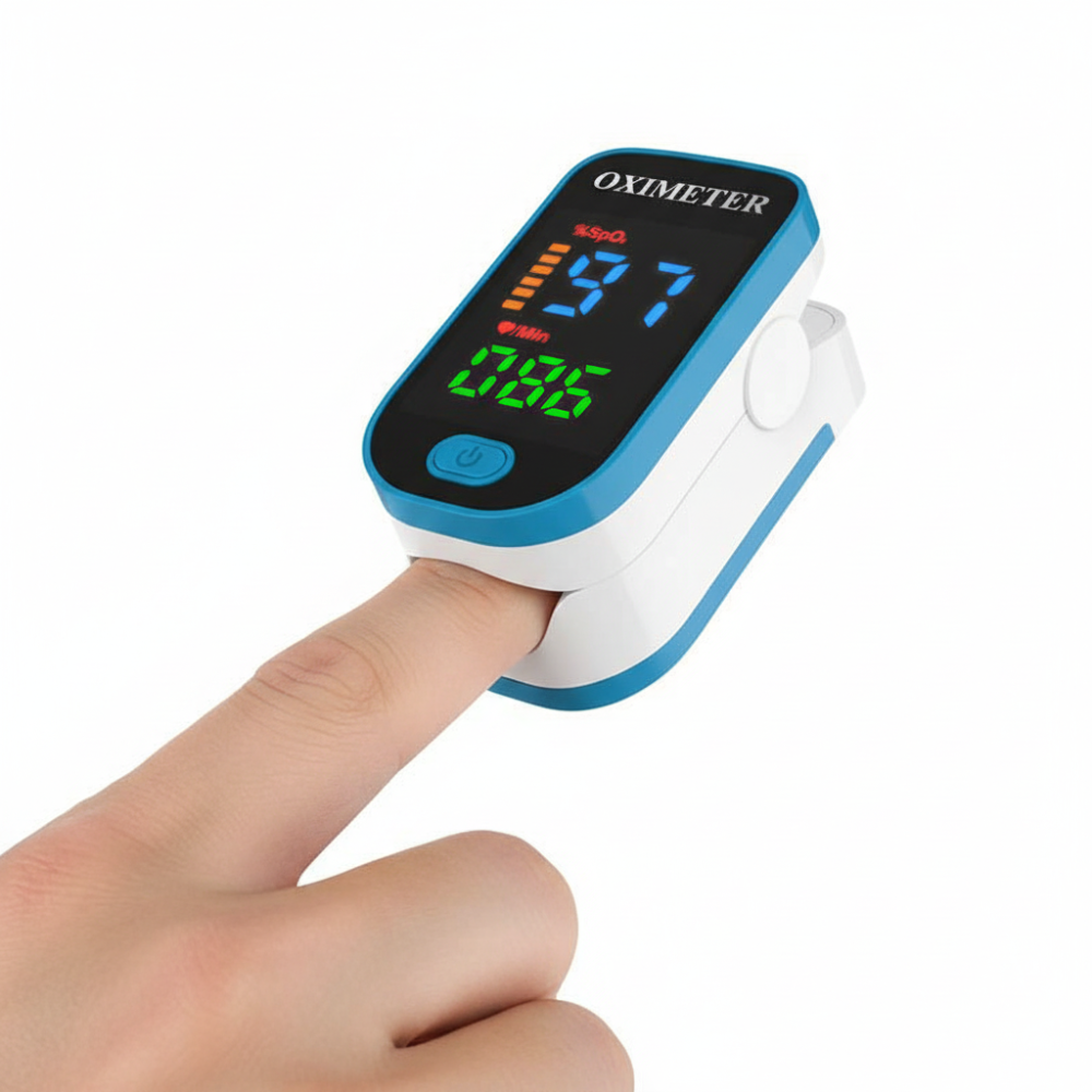 Nicht-invasives Pulsoximeter Digitaler Monitor Heimüberwachung