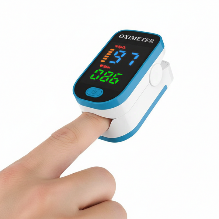 Nicht-invasives Pulsoximeter Digitaler Monitor Heimüberwachung