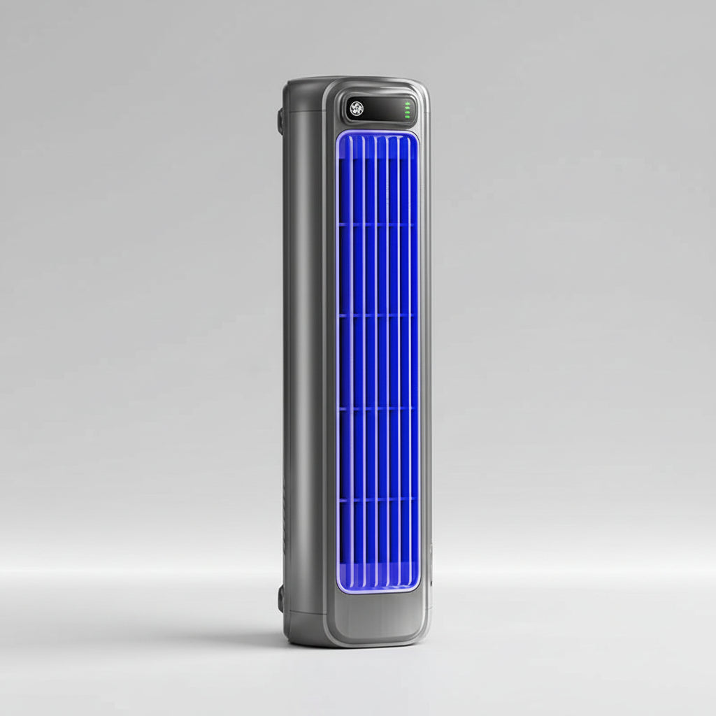 Portable Tower Fan Rechargeable Battery Quiet Operation