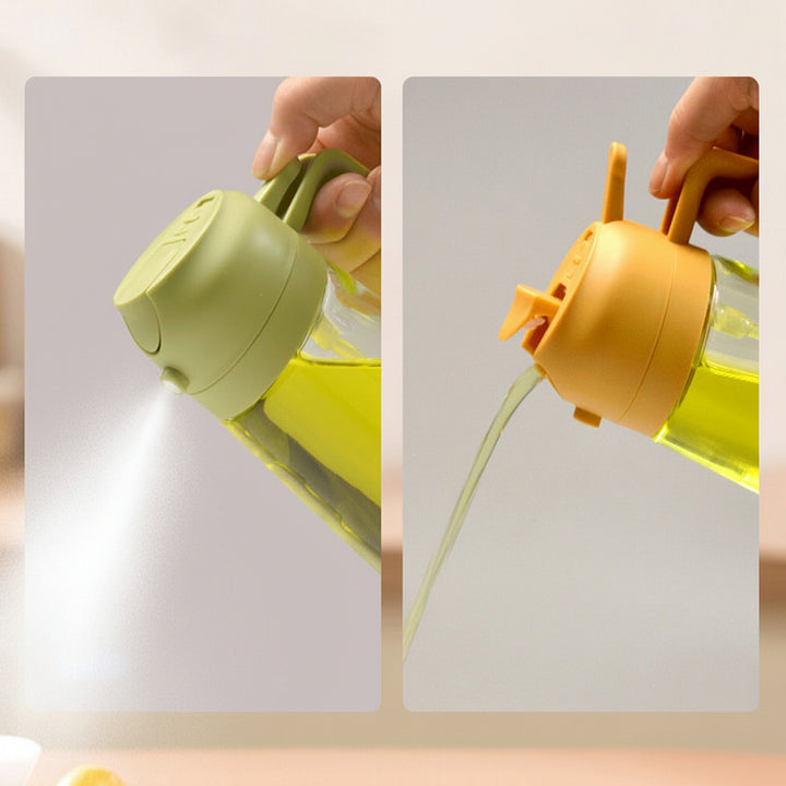 Oil Sprayer Glass Dispenser Bottle Cooking Kitchen Use