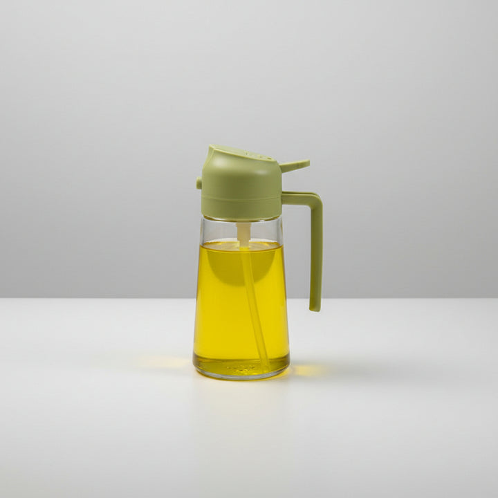 Oil Sprayer Glass Dispenser Bottle Cooking Kitchen Use