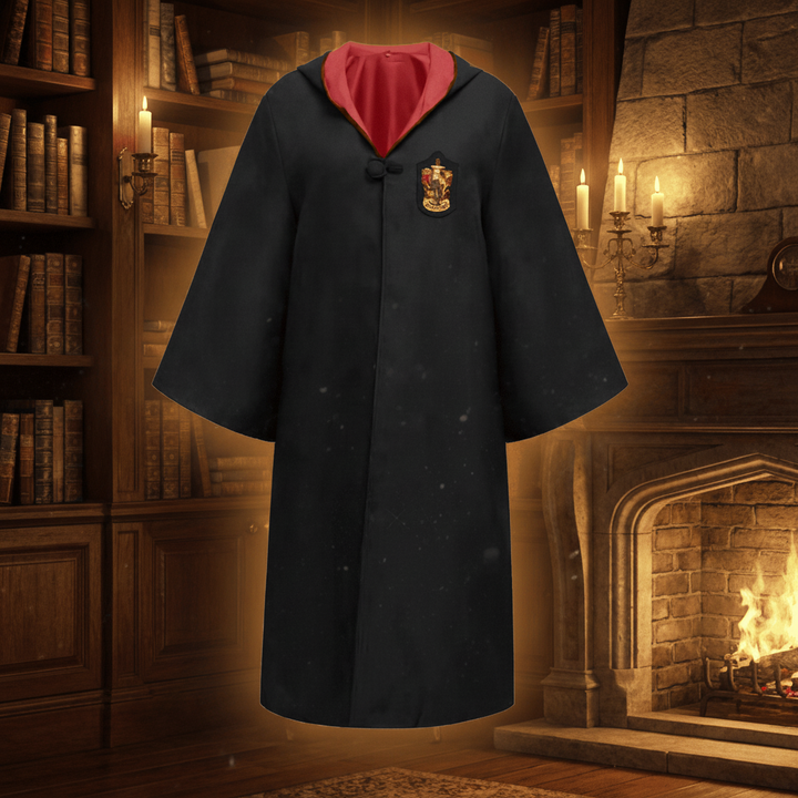 Wizard Costume Cloak Wand Glasses Accessories Kids Adults