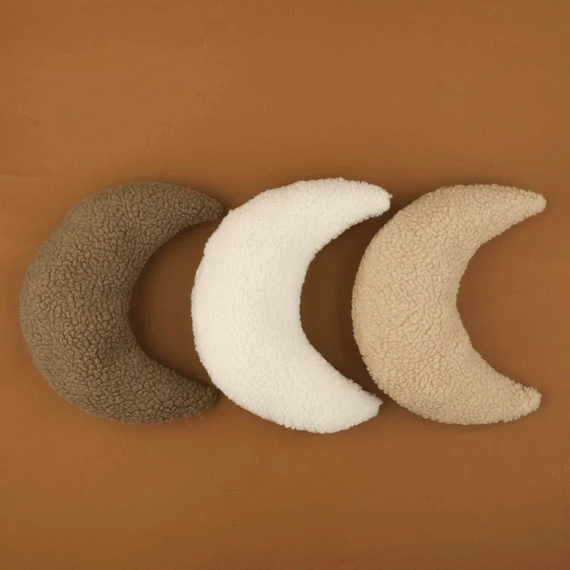 Oreiller Enfant Design Étoilé Doux en Fibre de Polyester – Confortable et Idéal pour Sommeil Apaisant et Décoration Chambre 3
