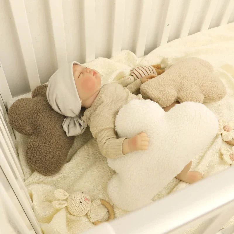 Oreiller Enfant Design Étoilé Doux en Fibre de Polyester – Confortable et Idéal pour Sommeil Apaisant et Décoration Chambre 5
