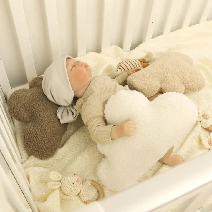 Oreiller Enfant Design Étoilé Doux en Fibre de Polyester – Confortable et Idéal pour Sommeil Apaisant et Décoration Chambre 5