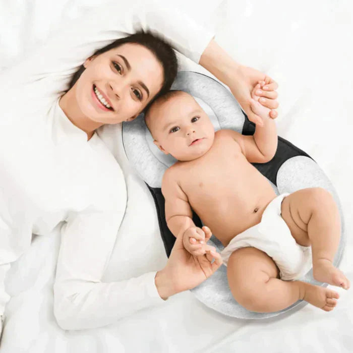 Oreiller Ergonomique pour Bébé en Coton Modal et Maillage 3D – Soutien Optimal pour Nouveau-né, Confort Respirant 2