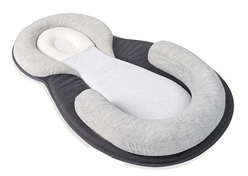 Oreiller Ergonomique pour Bébé en Coton Modal et Maillage 3D – Soutien Optimal pour Nouveau-né, Confort Respirant 5