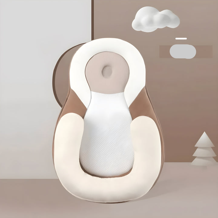 Oreiller Ergonomique pour Bébé en Coton Modal et Maillage 3D – Soutien Optimal pour Nouveau-né, Confort Respirant 6
