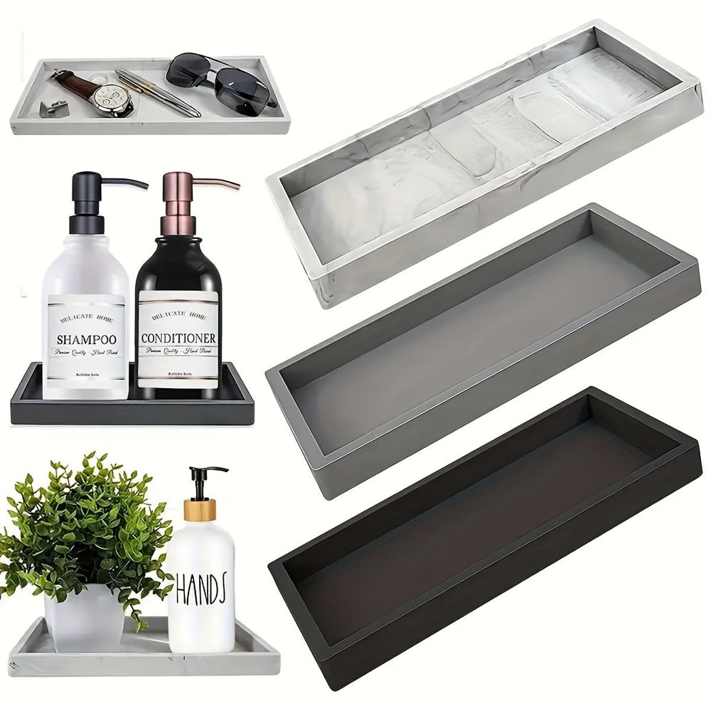Organisateur Salle de Bain en Silicone Durable – Organisateur de Tiroir Pratique et Élégant pour Produits de Soins 1