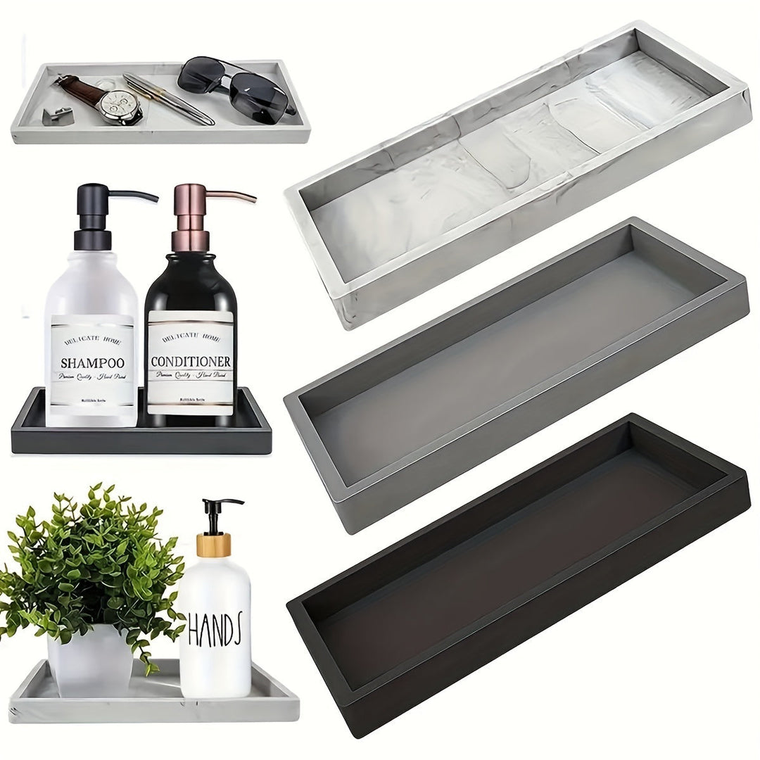 Organisateur Salle de Bain en Silicone Durable – Organisateur de Tiroir Pratique et Élégant pour Produits de Soins 1