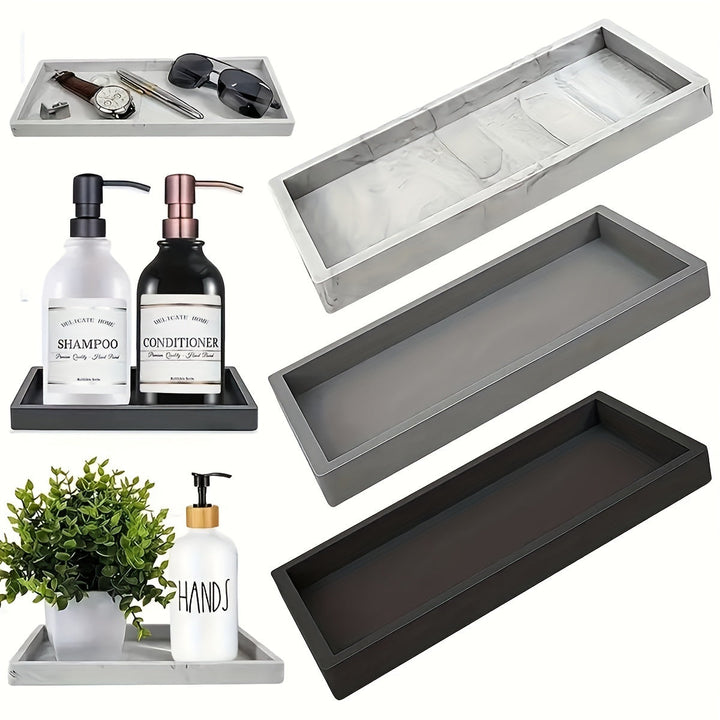 Organisateur Salle de Bain en Silicone Durable – Organisateur de Tiroir Pratique et Élégant pour Produits de Soins 1