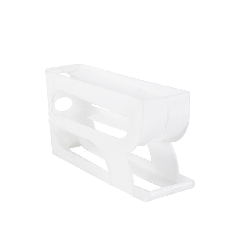 Organisateur à Œufs en Plastique Durable avec Diapositive Automatique – 3/4 Couches pour Réfrigérateur, Design Ludique et Gain de Place 0