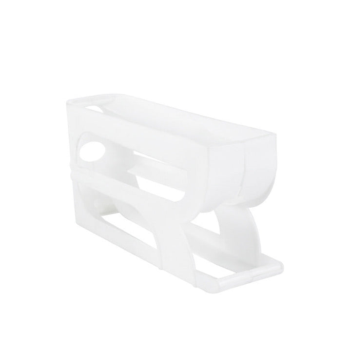 Organisateur à Œufs en Plastique Durable avec Diapositive Automatique – 3/4 Couches pour Réfrigérateur, Design Ludique et Gain de Place 0