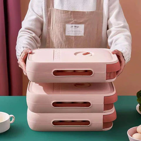 Organisateur d'Œufs avec Suivi des Dates – Solution Pratique et Durable pour Réfrigérateur, Plastique Haute Qualité, 32 cm x 21 cm x 7,8 cm 4