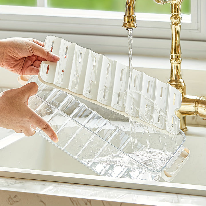 Organisateur de Frigo Transparent Empilable pour Fruits et Légumes - Rangement Optimal dans le Frigo 6