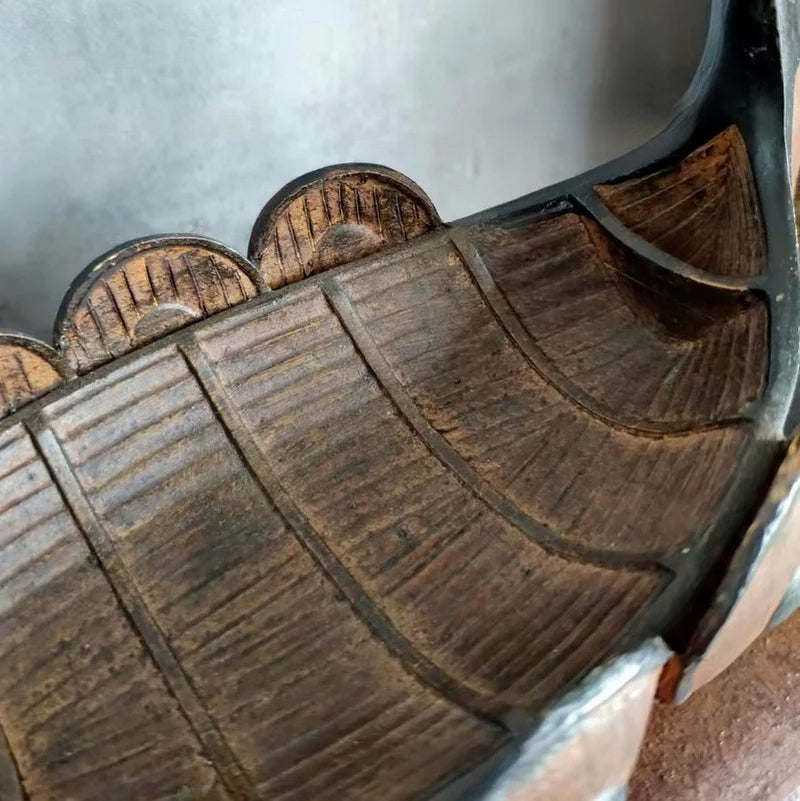 Organisateur de Navire Viking Antique Fait à la Main – Décoration Polyvalente et Durable 3