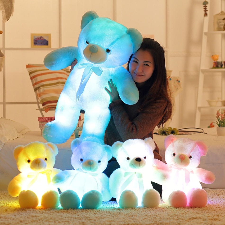 Ours en Peluche Lumineux avec Lumière Douce pour Enfants – Compagnon Apaisant et Lampe de Nuit 2