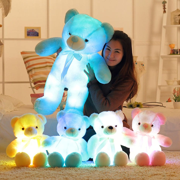 Ours en Peluche Lumineux avec Lumière Douce pour Enfants – Compagnon Apaisant et Lampe de Nuit 2