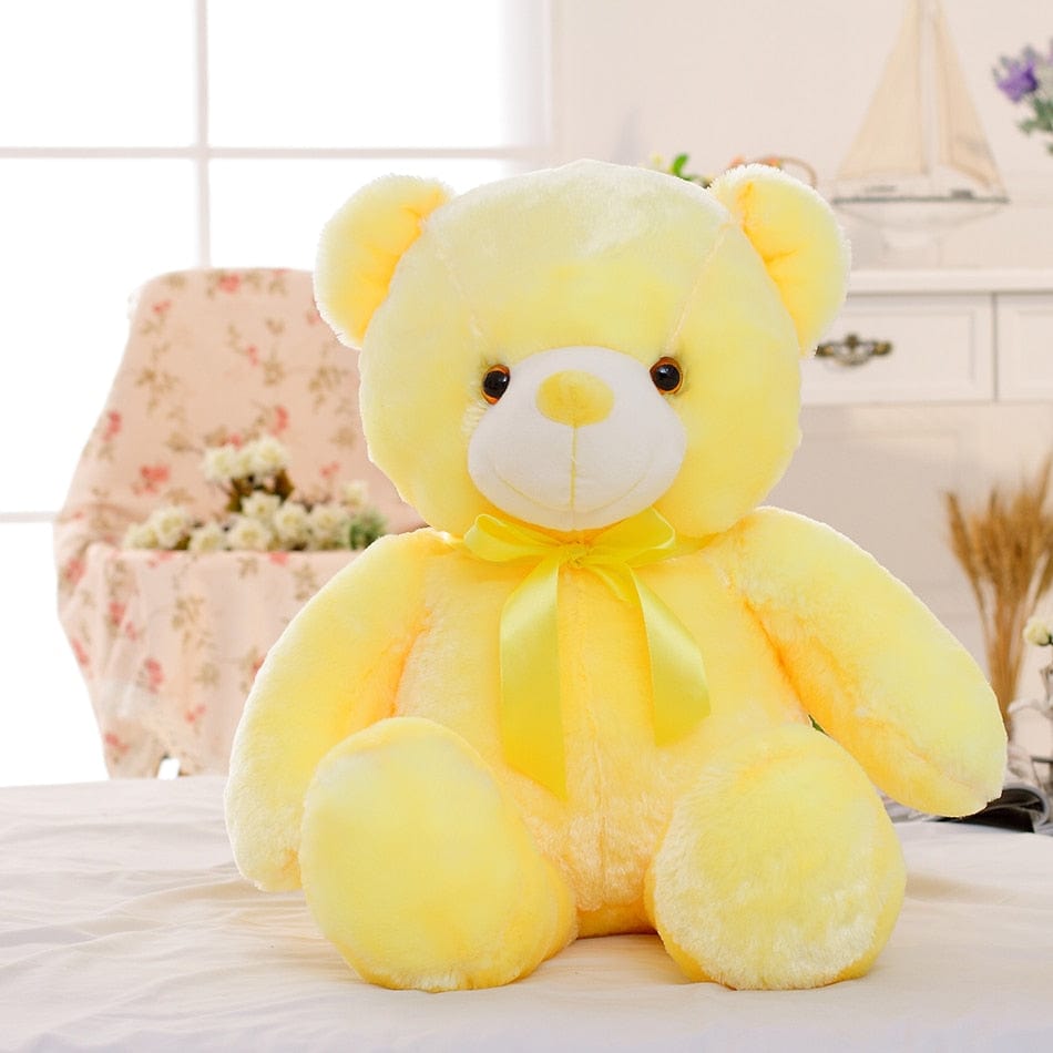 Ours en Peluche Lumineux avec Lumière Douce pour Enfants – Compagnon Apaisant et Lampe de Nuit 4