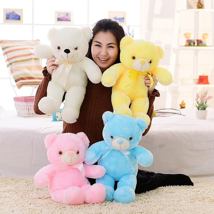 Ours en Peluche Lumineux avec Lumière Douce pour Enfants – Compagnon Apaisant et Lampe de Nuit 5