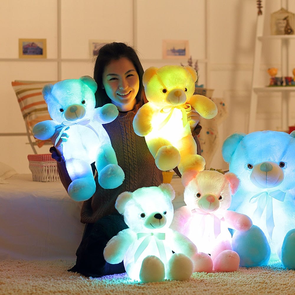 Ours en Peluche Lumineux avec Lumière Douce pour Enfants – Compagnon Apaisant et Lampe de Nuit 6