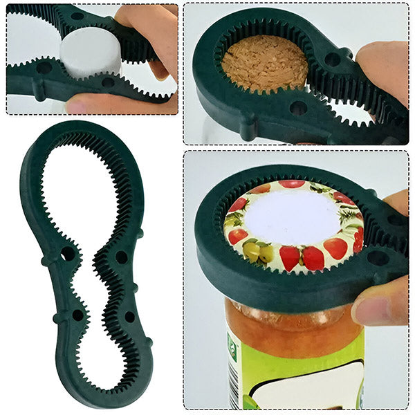 Ouvre Boîte Électrique Multifonctionnel – Ouvre Canettes, Bouteilles et Bocaux, Conception Ergonomique et Sûre 3